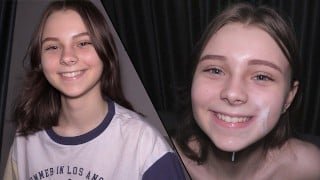 Lindas garotas agindo mais quentes do que na vida real